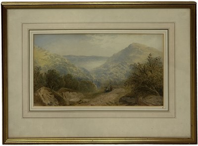 Lot 498 - CORNELIUS PEARSON (BRITISH 1805-1891): A WATERCOLOUR PAINTING ON PAPER