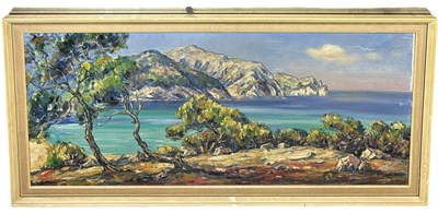 Lot 412 - A LARGE CONTINENTAL OIL PAINTING ON BOARD