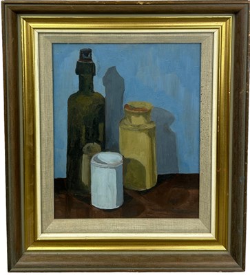 Lot 372 - A MODERN STILL LIFE PAINTING, acrylic on...