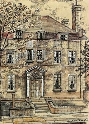 Lot 384 - ROWLAND HILDER 'EAGLE HOUSE WIMBLEDON'...