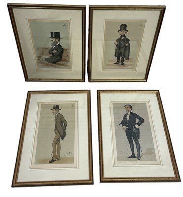 Lot 566 - A GROUP OF FOUR VANITY FAIR SPY PRINTS