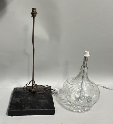 Lot 704 - TWO DESIGNER TABLE LAMPS (2)