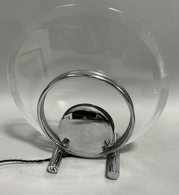 Lot 608 - A BANCI FIRENZE LUCITE TABLE LAMP