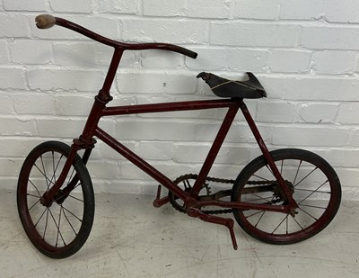 Lot 701 - AN EARLY ADVERTISING BICYCLE