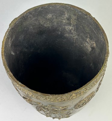 Lot 15 - A LARGE 19TH CENTURY CHINESE BRONZE BELL...