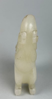 Lot 37 - AN EARLY 19TH CENTURY CHINESE WHITE JADE GROUP...