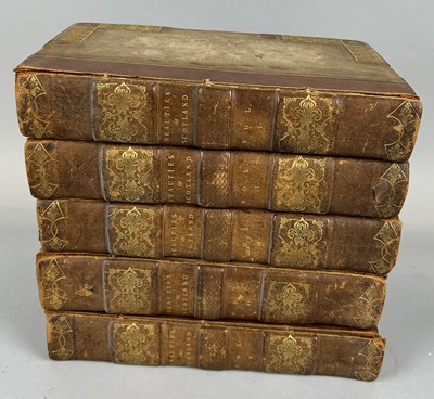 Lot 596A - THE BEAUTIES OF SCOTLAND IN FIVE VOLUMES