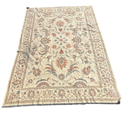 Lot 727 - A LARGE PERSIAN DESIGN CARPET