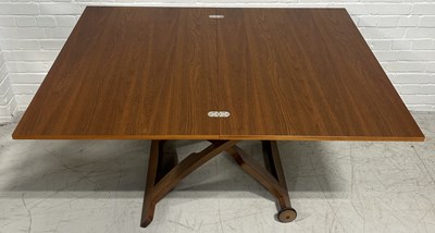 Lot 641B - AN ITALIAN TEAK METAMORPHIC TABLE