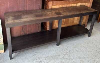 Lot 662D - A BESPOKE MADE CONSOLE TABLE