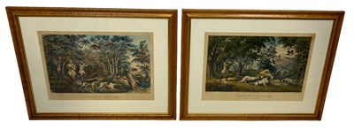 Lot 662F - NATHANIEL CURRIER: TWO HAND COLOURED HUNTING AND SHOOTING LITHOGRAPHS