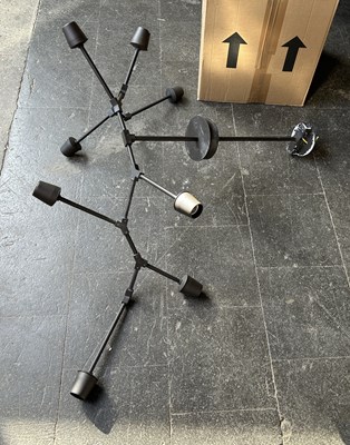 Lot 635B - A LARGE ABSTRACT PENDANT LIGHT