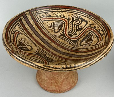 Lot 16 - A PRE COLUMBIAN TERRACOTTA 'COCLE TAZZA' OR...