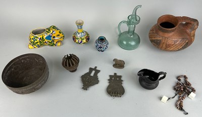 Lot 118 - A COLLECTION OF PERSIAN AND ASIAN ITEMS TO...