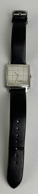 Lot 187C - GIRARD PERREGAUX: A STAINLESS STEEL WATCH WITH...