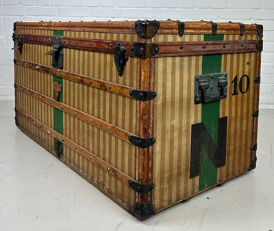 Lot 193 - A 19TH CENTURY LOUIS VUITTON TRUNK CIRCA 1885,...