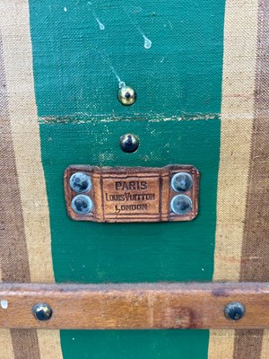 Lot 193 - A 19TH CENTURY LOUIS VUITTON TRUNK CIRCA 1885,...