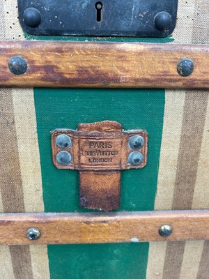 Lot 193 - A 19TH CENTURY LOUIS VUITTON TRUNK CIRCA 1885,...