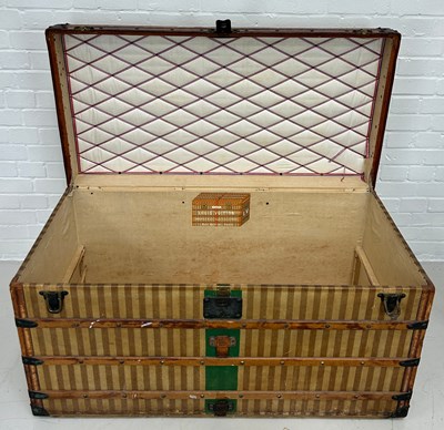 Lot 193 - A 19TH CENTURY LOUIS VUITTON TRUNK CIRCA 1885,...