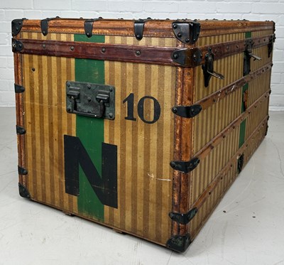 Lot 193 - A 19TH CENTURY LOUIS VUITTON TRUNK CIRCA 1885,...