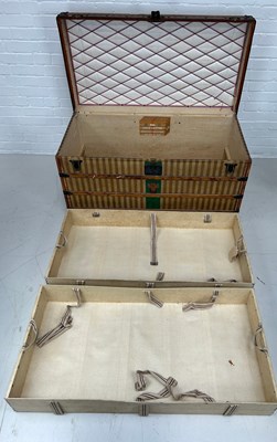 Lot 193 - A 19TH CENTURY LOUIS VUITTON TRUNK CIRCA 1885,...