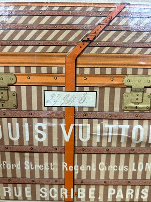 Lot 193 - A 19TH CENTURY LOUIS VUITTON TRUNK CIRCA 1885,...