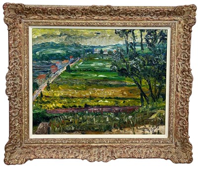 Lot 194 - FREDERICK GORE (BRITISH 1913-2009): AN OIL ON...