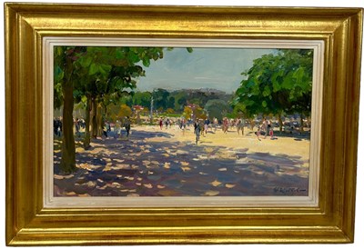 Lot 197 - YURI KROTOV (RUSSIAN B.1964): AN OIL PAINTING...