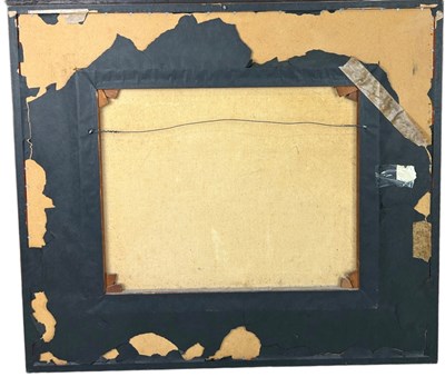 Lot 204 - A LARGE OIL ON CANVAS PAINTING DEPICTING AN....