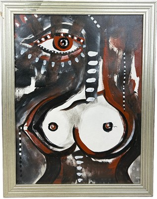 Lot 229 - AFTER PABLO PICASSO: AN OIL AND ACRYLIC...