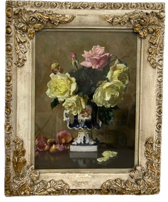 Lot 252 - AN OIL PAINTING ON CANVAS BY BARBARA JOHNSON...