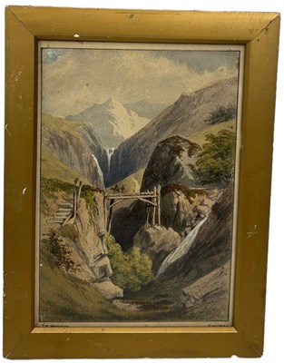 Lot 270 - FREDERICK WILLIAM WOLEDGE: A WATERCOLOUR...