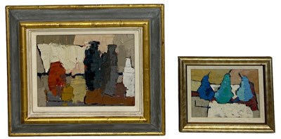 Lot 345 - BELINDA FITZWILLIAMS: TWO OIL ON BOARD...