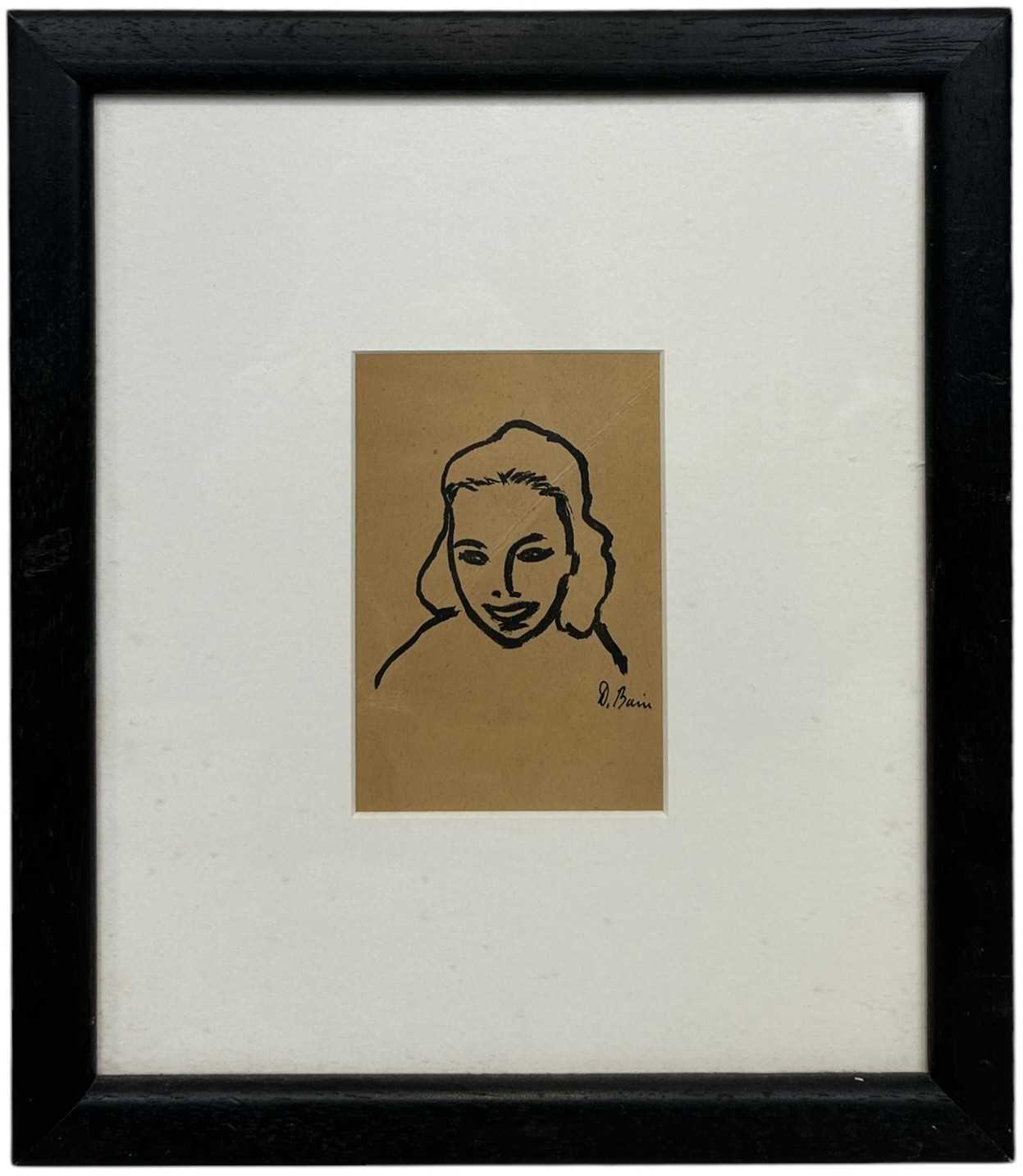 Lot 353 - DONALD BAIN (SCOTTISH 1904-1979): A PEN ON...