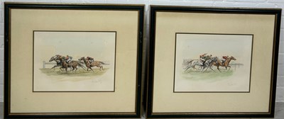 Lot 379 - EUGENE PECHAUBES (FRENCH 1890-1967): A PAIR OF...