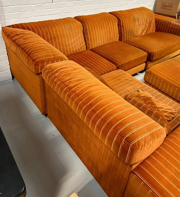 Lot 470 - HOWARD KEITH: A LARGE SECTIONAL CORNER SOFA...