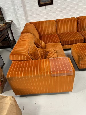 Lot 470 - HOWARD KEITH: A LARGE SECTIONAL CORNER SOFA...