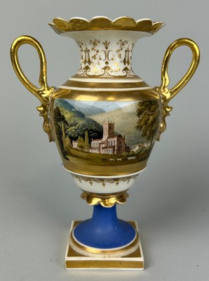 Lot 37 - A 19TH CENTURY ROYAL WORCESTER VASE BY...