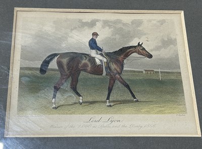 Lot 972 - A COLLECTION OF HORSE RACING PRINTS