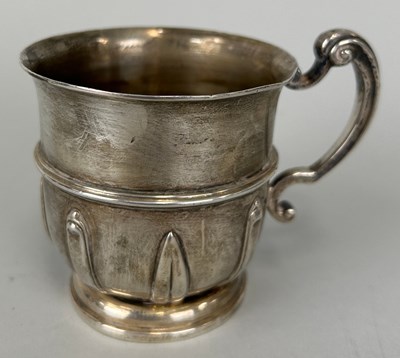 Lot 149 - A SILVER CUP MARKED FOR ALEXANDER...