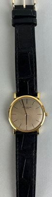 Lot 156 - AN 18CT GOLD GENTLEMAN'S PATEK PHILIPPE...