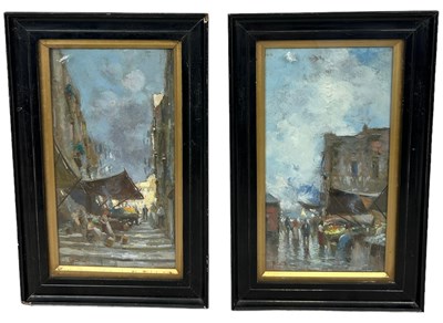 Lot 287 - OSCAR RICCIARDI (ITALIAN 1864-1935): A PAIR OF...