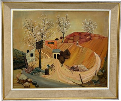 Lot 302 - MAX SAVY (FRENCH 1918-2010): AN OIL ON CANVAS...