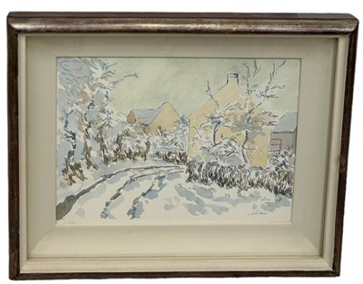 Lot 366 - LEILA PISARRO (FRENCH B.1963): A WATERCOLOUR...