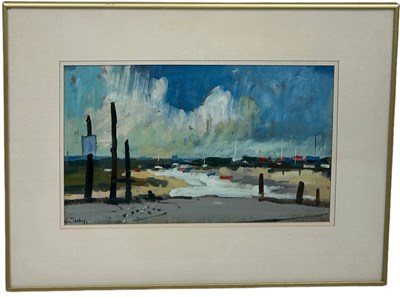 Lot 369 - JOHN TOOKEY (B.1947) AN OIL PAINTING ON BOARD...