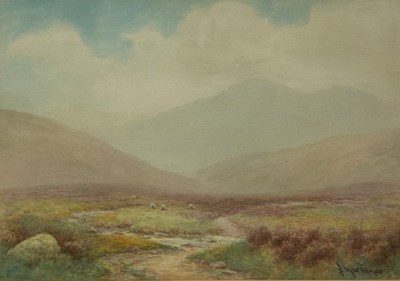 Lot 378 - THOMAS MORTIMER: A WATERCOLOUR PAINTING ON...