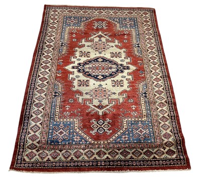 Lot 1152 - A PERSIAN DESIGN CARPET