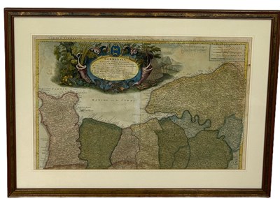 Lot 413 - GUILLAUME DELISLE (1675-1726): A MAP OF...