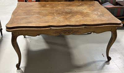 Lot 514 - A LARGE FRENCH FARMHOUSE DINING TABLE, 

From...