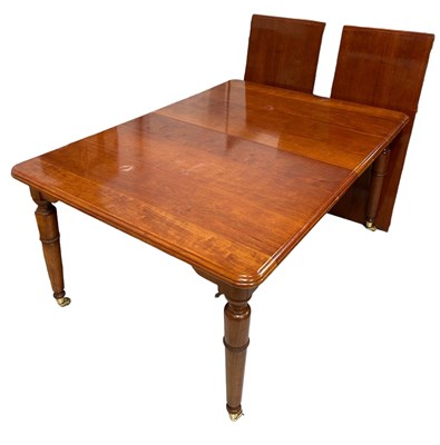 Lot 520 - A CHARLES BARR CHERRYWOOD DINING TABLE AND...